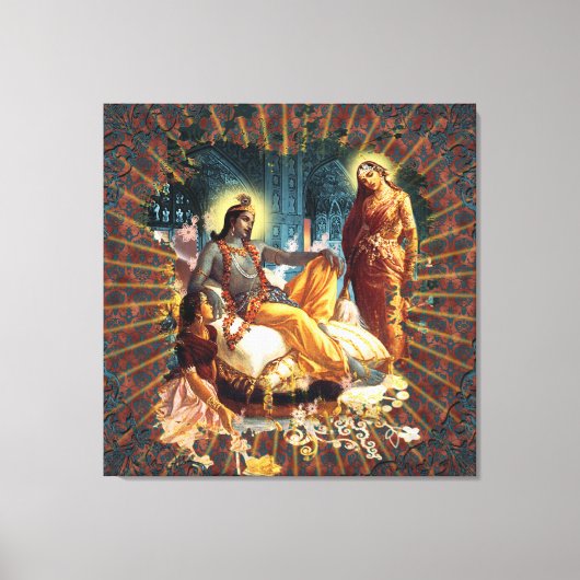 Devotie - omhuld Canvas Afdruk (Voorkant)