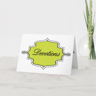 Devotional Gathering Invitation