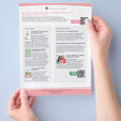 Devotionals en online bronnen flyer (Hand)