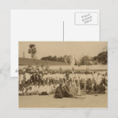 Devotions at the Arakan Pagoda, Mandalay, Briefkaart (Voorkant / Achterkant)