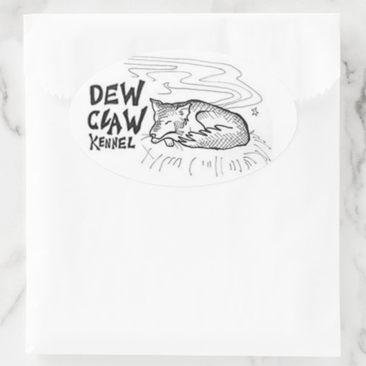 Dew Claw Kennel Stickers (Tas)