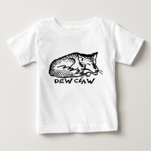 Dew Claw-slaaphond voor Baby lang T-shirt