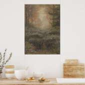 Dew-Drenched Furze door John Everett Millais Poster (Keuken)