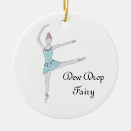 Dew Drop Fairy keepsake Notenkraker ornament