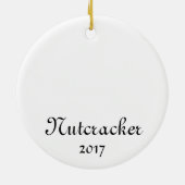 Dew Drop Fairy keepsake Notenkraker ornament (Achterkant)