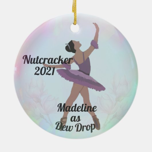 Dew Drop/Flower Fairy Nutcracker Ornament (Achterkant)
