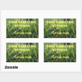 Dew Drop Grass Tuinieren Zakelijke Stickers (Vel)