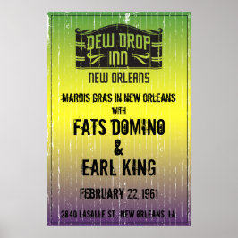 Dew Drop in New Orleans Show Poster