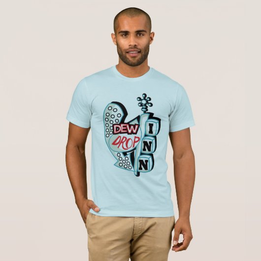 DEW DROP IN T T-SHIRT (Voorkant volledig)