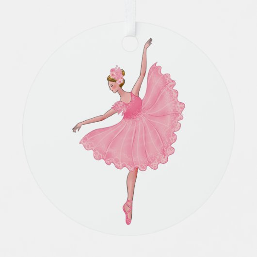 Dew Drop Ornament, Sugar Plum Fairy Ornament (Voorkant)