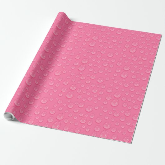 Dew drops cadeaupapier (Uitgerold)