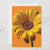 Dew Drops Daisy Vijftig En Fabulous Birthday Kaart (Achterkant)