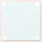 Dew drops glazen onderzetter (Achterkant)