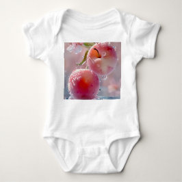 Dew-Kissed Kersen en Bloesems - Baby Bodysuit