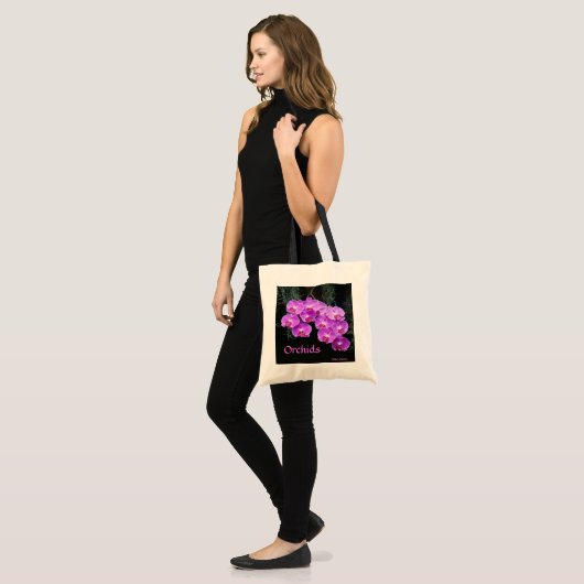 Dew-Kust Orchids Tote Bag (Voorkant (model))