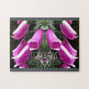 Dew Kust Pink Foxhandves Blooms Legpuzzel
