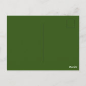 Dew op Aloe Bloom  Briefkaart (Achterkant)