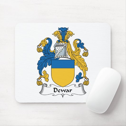 Dewar Family Crest Muismat (Met muis)
