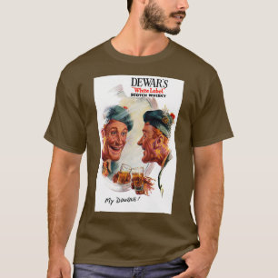  Dewars Scotch Whisky Advert T-shirt