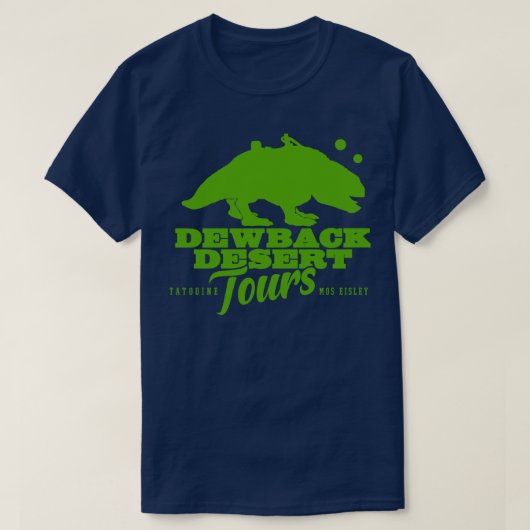 Dewback Desert Tours T-shirt (Design voorkant)