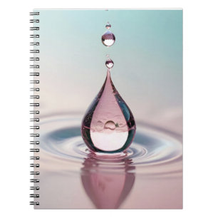 Dewdrop Close-up Water Tranquil Natuur Seizoen Notitieboek