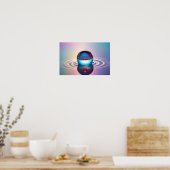 Dewdrop Close-up Water Tranquil Natuur Seizoen Poster (Keuken)