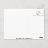 Dewdrop Leaf Briefkaart (Achterkant)