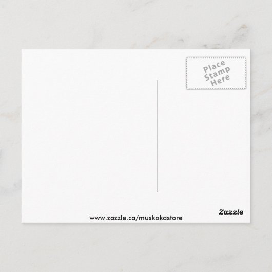 Dewdrop Leaf Briefkaart (Achterkant)
