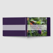 Dewdrop Pansy Celebration Life Loving Memory HCGB Gastenboek (Volledig)