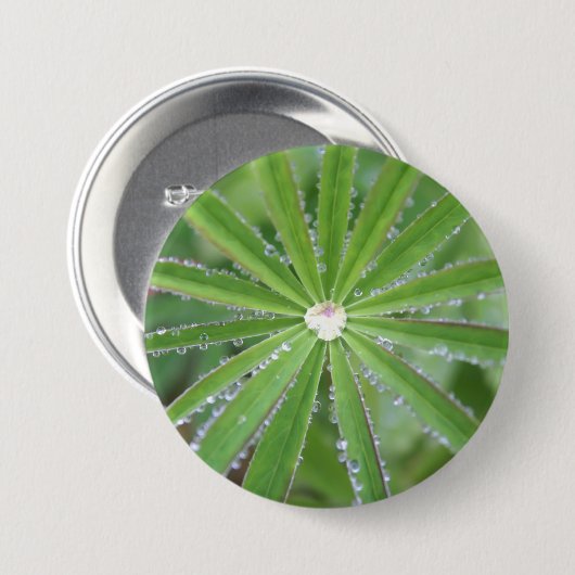 Dewdrop Ronde Button 7,6 Cm (Voorkant /achterkant)