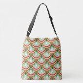 Dewdrop Scales Crossbody Bag (2 Grootte) Tas (Achterkant)