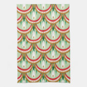 Dewdrop Scales Kitchen Towel Theedoek (Verticaal)