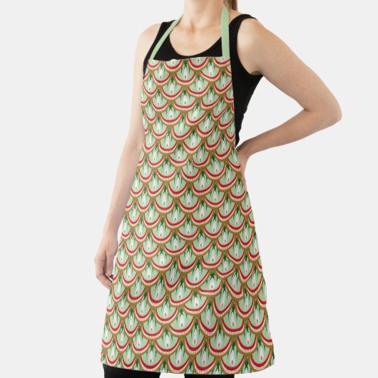 Dewdrop Scales Large Apron Schort (Insitu)