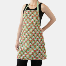 Dewdrop Scales Middelgrote Apron Schort