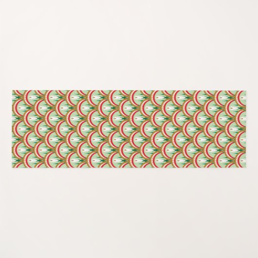 Dewdrop Scales Yoga Mat (Voorkant (horizontaal))