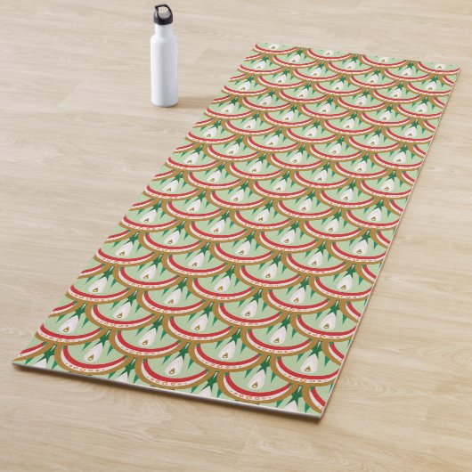 Dewdrop Scales Yoga Mat (In situ)
