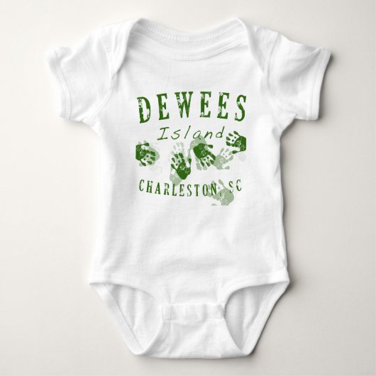 Deweken Island Baby Creeper One Z Romper (Voorkant)