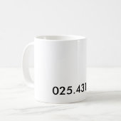 dewey, 025,431 koffiemok (Voorkant links)