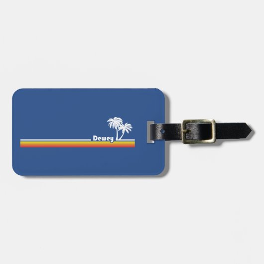 Dewey Beach, Delaware Bagagelabel (Voorkant horizontaal)