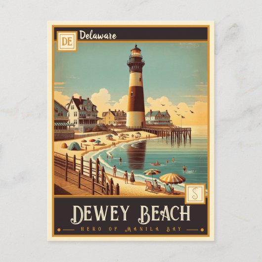 Dewey Beach, Delaware |  Briefkaart (Voorkant)