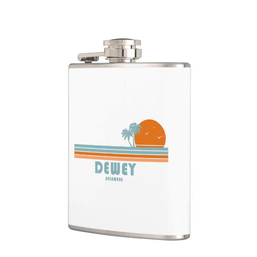 Dewey Beach Delaware Sun Palm Trees Heupfles (Links)