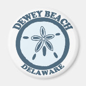 Dewey Beach. Magneet (Voorkant)