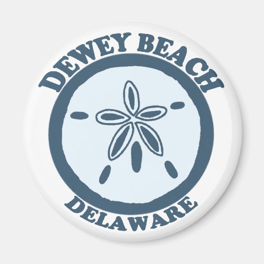 Dewey Beach. Magneet (Voorkant)