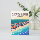 Dewey Beach VS Briefkaart (Staand voorkant)