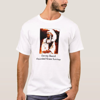 Dewey Beard, Dewey BeardWond Knee Survivor T-shirt