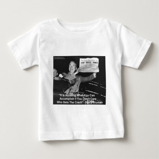 Dewey Beats Truman Funny Gifts T - shirts Buttonne (Voorkant)