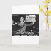 Dewey Beats Truman Funny Gifts T - shirts Buttonne Kaart (Gele Bloem)