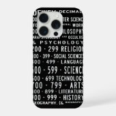 Dewey Decimal Busroll Case iPhone Hoesje (Achterkant)