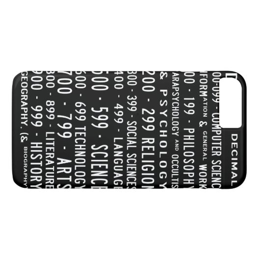 Dewey Decimal Busroll Hoesje (Achterkant (Horizontaal))