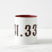 Dewey Decimal Coffee mok (Midden)